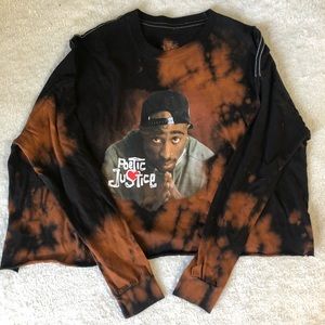 Poetic Justice Long-sleeved Shirt Size XS